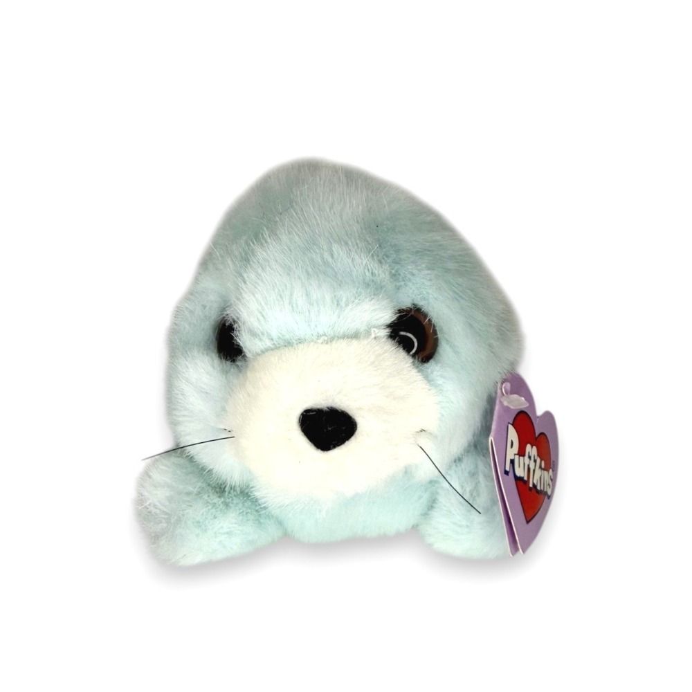 Slick the Seal | Icy Little Sweetheart | Puffkins Collectible Plush